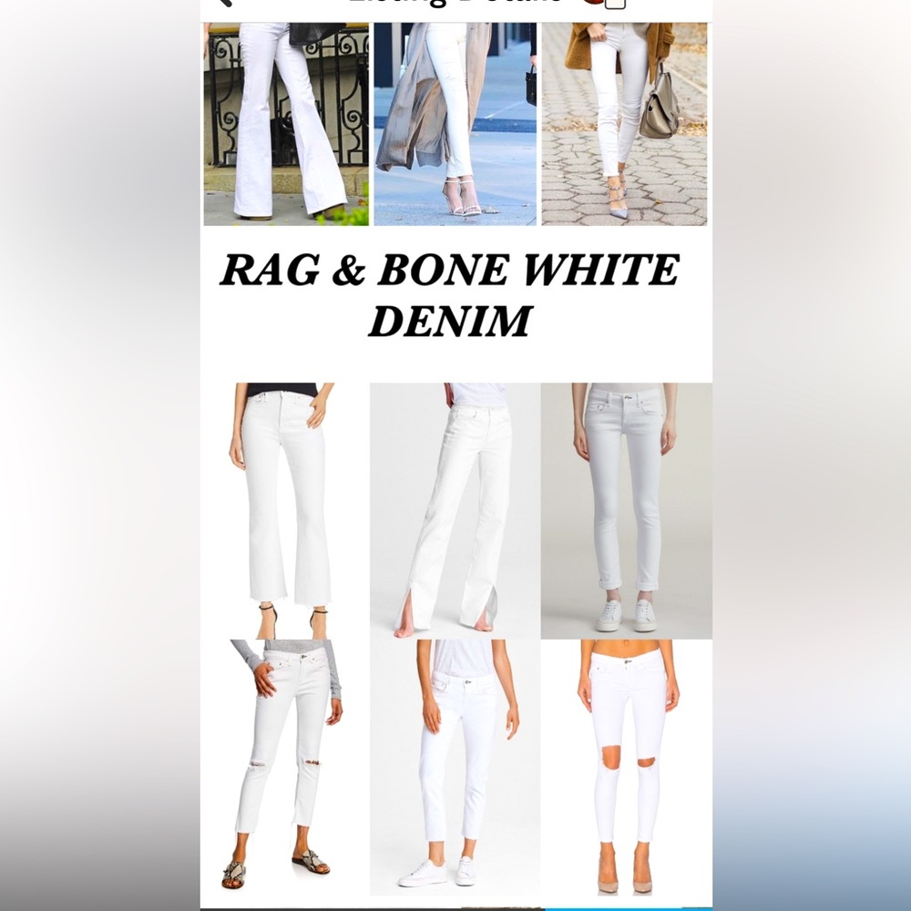 ๐๏ธ๐๐Nwt Rag & bone jeans ๐๏ธ๐๐ - Picture 3 of 10